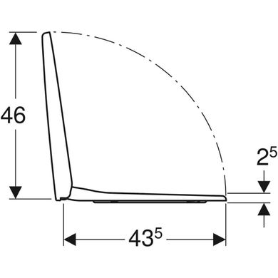 Інсталяція Geberit Duofix з унітазом Selnova + сидіння, без кнопки 500.694.01.2+500.335.01.1+458.126.00.1