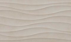 Плитка для стін (декор) ECOCERAMIC VANGUARD WAVES 33,3 x 55 MARFIL