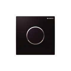 Кнопка змиву для пісуара Geberit HyTouch Sigma 10 сенсорна, чорний/хром глянець/чорний 116.025.KM.1