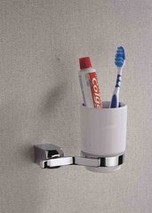 Стакан для зубних щіток BADICO Premium підвісний, колір хром 2702