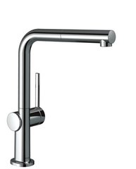 Змішувач для кухні Hansgrohe Talis 270 1jet з витяжним виливом Sbox 72809000