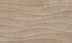 Плитка для стін (декор) ECOCERAMIC VANGUARD WAVES 33,3 x 55 TAUPE