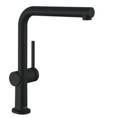 Змішувач для кухні Hansgrohe Talis 270 1jet з витяжним виливом Sbox Black Matt 72809670