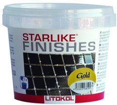 Добавка для затирання Litokol STARLIKE GOLD блискуча золота крихта 150 г (STRGLD0150)