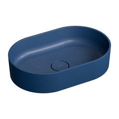 Раковина Omnires Ovo 55x36 dark blue (OVOUNMB)