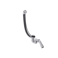 Сифон для ванни Hansgrohe FLEXAPLUS з переливом, білий 58140180