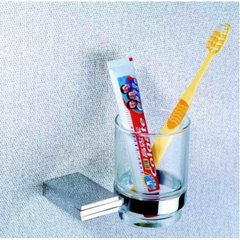 Стакан для зубних щіток BADICO Premium підвісний, колір хром 5702