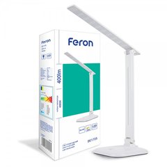 Настільний світлодіодний світильник Feron DE1725 9W 4000K (29861)