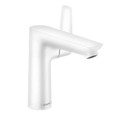 Змішувач для раковини Hansgrohe Talis E 150 з донним клапаном Matt White 71754700