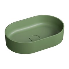 Раковина Omnires Ovo 55x36 olive (OVOUNOL)