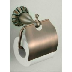 Тримач туалетного паперу BADICO закритий, колір бронза 8951