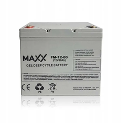 Гелевий акумулятор Maxx 12V 80AH (12-FM-80)