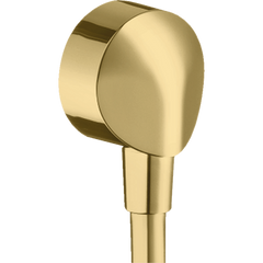 Шлангове під’єднання Hansgrohe FixFit E без зворотного клапана Polished Gold Optic 27454990