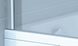 Штора для ванни RAVAK Chrome CVS2-100 R двохелементна, права 1000 мм h1500, профіль білий, скло TRANSPARENT 7QRA0100Z1