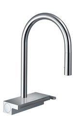 Змішувач для кухні Hansgrohe Aguno Select 170 3jet з витяжним виливом Sbox 73831000