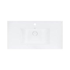 Раковина Qtap Albatross New 910x470x180 White з донним клапаном (QT0111750690W)