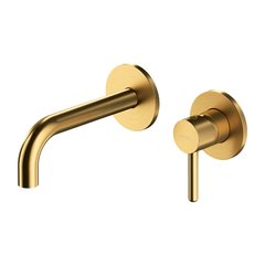 Змішувач для раковини Omnires Y прихованого монтажу brushed gold (Y1215HGLB)