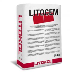 Гiдравлічна суміш Litokol LITOCEM для стяжок, на цементній основі, сірий 20 кг (LTC0020)