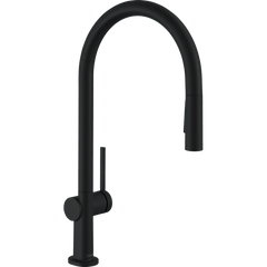 Змішувач для кухні Hansgrohe Talis M54 210 2jet з витяжним виливом Matt Black 72800670