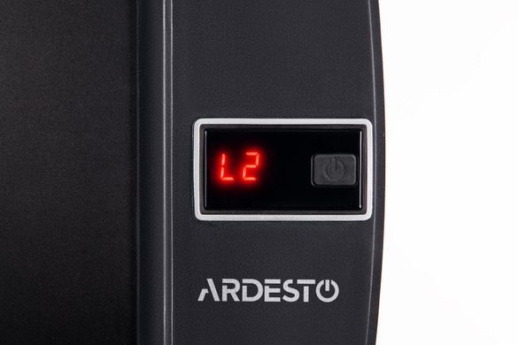 Обігрівач інфрачервоний Ardesto IH-2000-CBN1B, 2000 Вт, карбоновий
