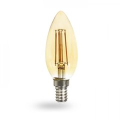Світлодіодна лампа Feron LB-158 золото 6W E14 2200K (01519)