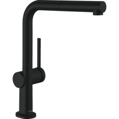 Змішувач для кухні Hansgrohe Talis M54 270 1jet ECO з витяжним виливом Matt Black 72845670