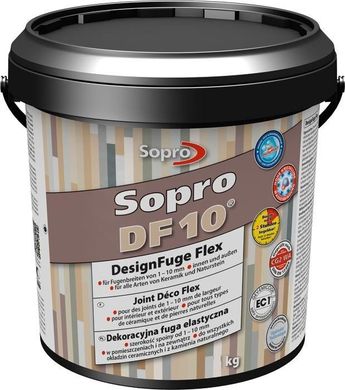 Затирка SOPRO DF 10 коричневый (52) 2,5 кг (1066/2,5)