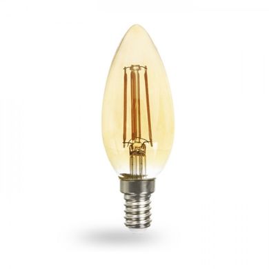 Светодиодная лампа Feron LB-158 золото 6W E14 2200K (01519)