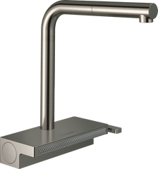 Змішувач для кухні Hansgrohe Aguno Select 250 2jet з витяжним виливом Sbox Stainless Steel 73830800