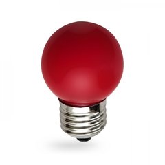 Світлодіодна лампа Feron LB-37 1W E27 червонa (25116)