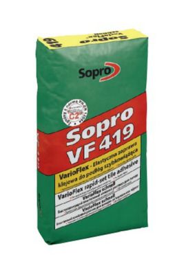 Цементный клей SOPRO VF для плитки 25 кг (419/25)
