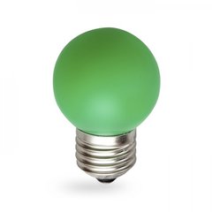 Светодиодная лампа Feron LB-37 1W E27 зелена (25117)