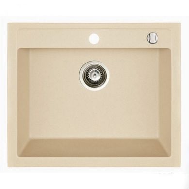 Кухонна мийка MARMORIN Bario гранітна, 1-камерна 590х500х210 бежевий (Safari) 120103001