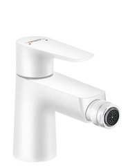 Змішувач для біде Hansgrohe Talis E Matt White із зливним гарнітуром 71720700