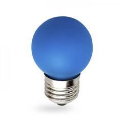 Світлодіодна лампа Feron LB-37 1W E27 синя (25118)