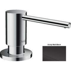 Дозатор кухонний Hansgrohe A41 врізний, для миючого засобу 500 ml Matt Black 40438670