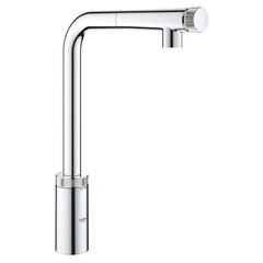 Змішувач для кухні Grohe MINTA SMARTCONTROL L-вилив, висувна лійка, хром 31613000