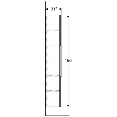 Пенал Geberit iCon 840000000