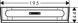 Скребок для скла Hansgrohe WallStoris 19.5 x 4.4 см Matt White (27916700)