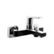 Смеситель для ванны Adell Azure подкл. 1/2, черный/хром 156805004