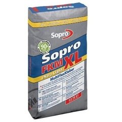 Цементний клей SOPRO FKM XL для плитки 15 кг (444/15)