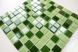 Мозаїка скляна Kotto Keramika 300x300 мм green d/green m/green w GM 4029 C3