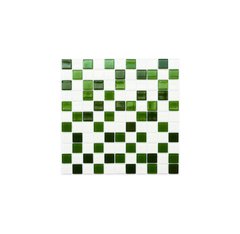 Мозаика стеклянная Kotto Keramika 300x300 мм green d/green m/white GM 4030 C3