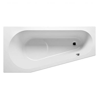 Ванна акрилова RIHO DELTA асиметрична 160x80 см, права, біла BB8200500000000