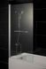 Стеклянная шторка для ванны EGER 800x1500 мм левая, стекло тонированное 599-02L grey