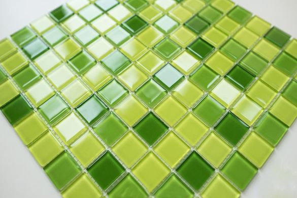 Мозаїка скляна Kotto Keramika 300x300 мм Lime d/Lime m/Lime w GM 4031 C3