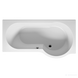 Ванна акриловая RIHO DOPPIO ассиметричная 170x75 см, правая, белая BA8000500000000
