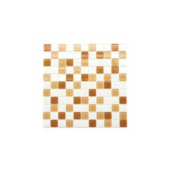 Мозаика стеклянная Kotto Keramika 300x300 мм Honey m/Honey w/white GM 4036 C3