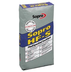 Шпаклівка SOPRO HF-S для утворення експлуатаційних поверхонь, 25 кг (563/25)