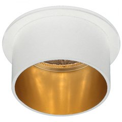 Вбудований світильник Feron DL6005 білий-золото (29734)